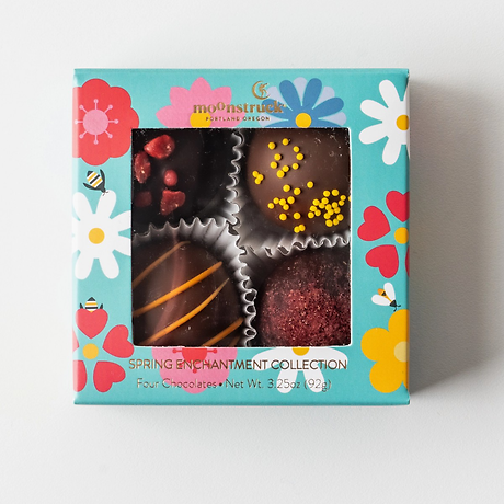 4 Piece Spring Chocolate Box
