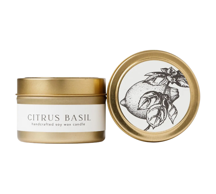 Citrus Basil Soy Candle