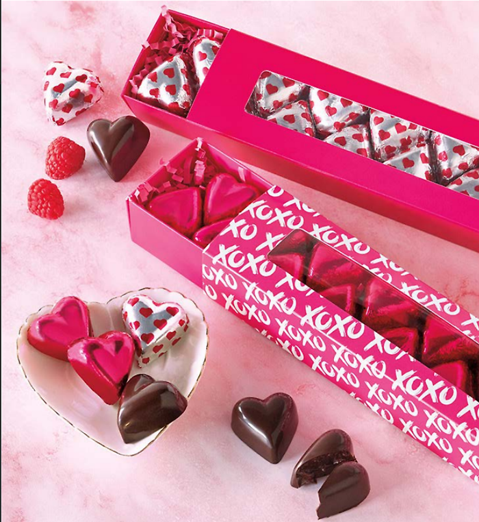 Dark Chocolate Raspberry Truffles