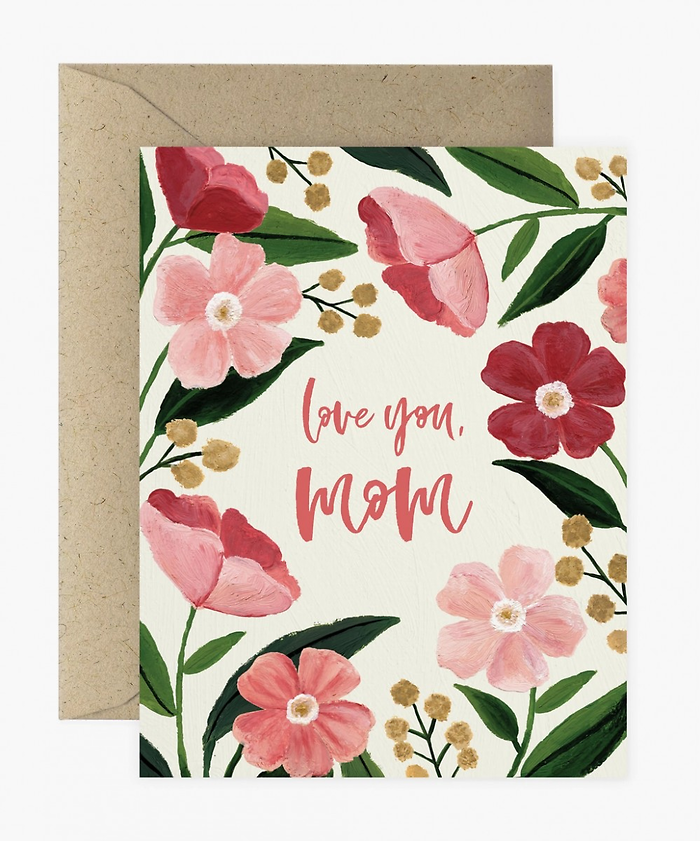 Love You Mom Mother\'s Day Card