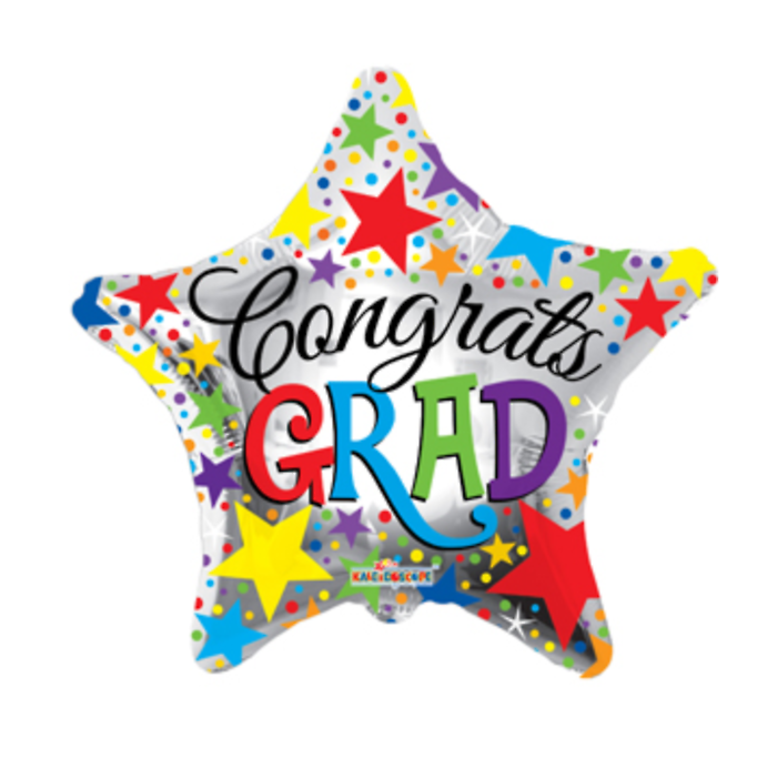 Colorful Star Graduation Balloon