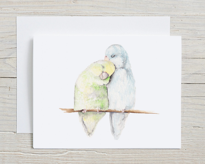 Lovebirds Card