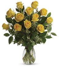 Sunny Yellow Roses