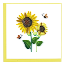 Quilled Sunflower Card