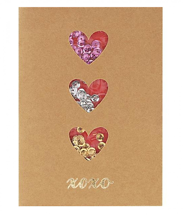 XOXO Valentine\'s Day Card