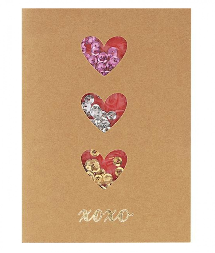 XOXO Valentine\'s Day Card