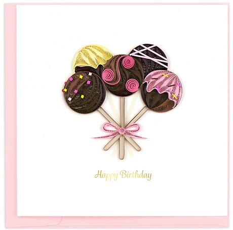 Quilled Cake Pops