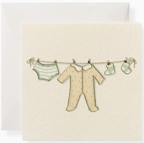 Clothesline Enclosure Card