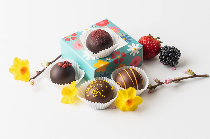 4 Piece Spring Chocolate Box