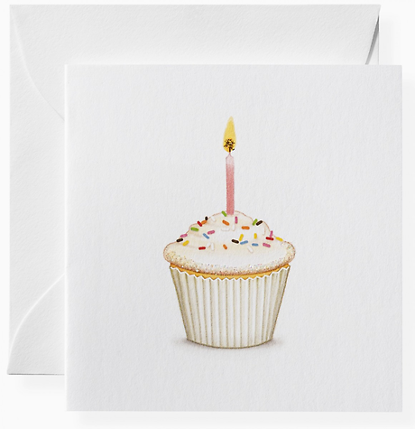 Cupcake Enclosure Card