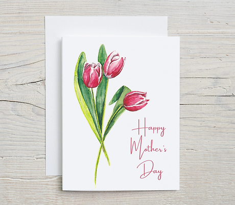 Tulips Mother\'s Day Card