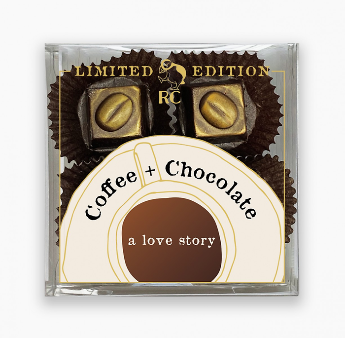 Coffee & Chocolate Bourbon Barrel-Aged Coffee Caramels