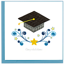 Quilled Graduation Congrats Card