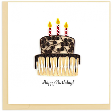 Quilled Birthday Cake