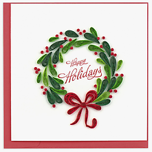 Quilled Holiday Wreath